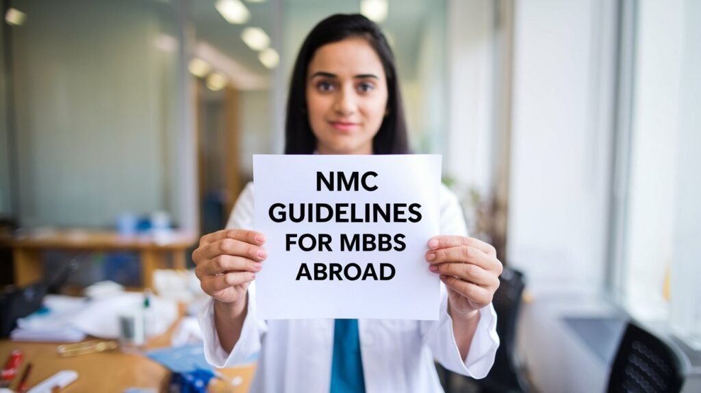 nmc guidelines for mbbs abroad