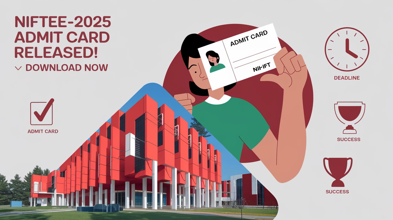 NIFTEE-2025 Admit Card Released: