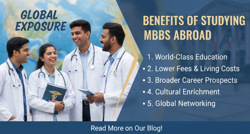 Benefits of Studying MBBS Abroad for Indian Students