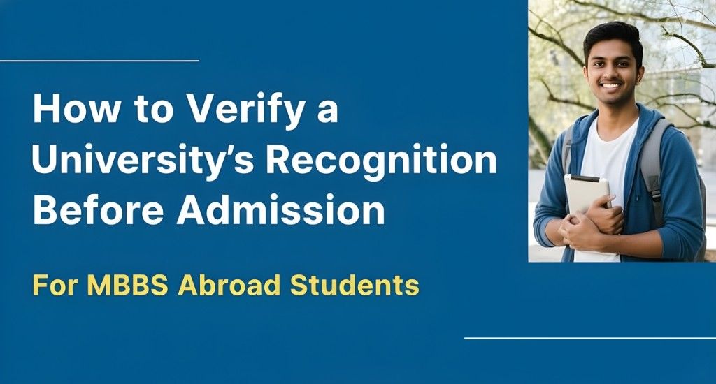 How to Verify a University's Recognition Before Admission
