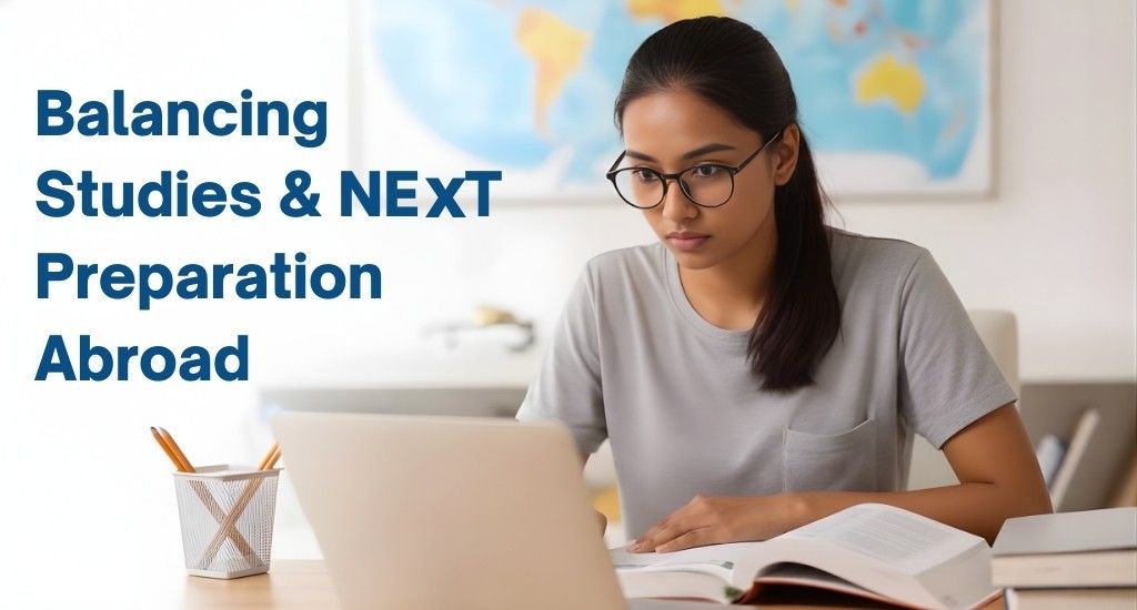 Balancing Studies & NExT Preparation Abroad
