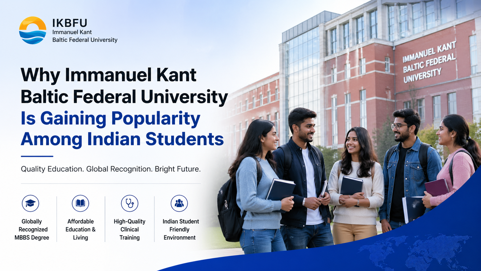 Immanuel Kant Baltic Federal University Is Gaining Popularity Among Indian Students