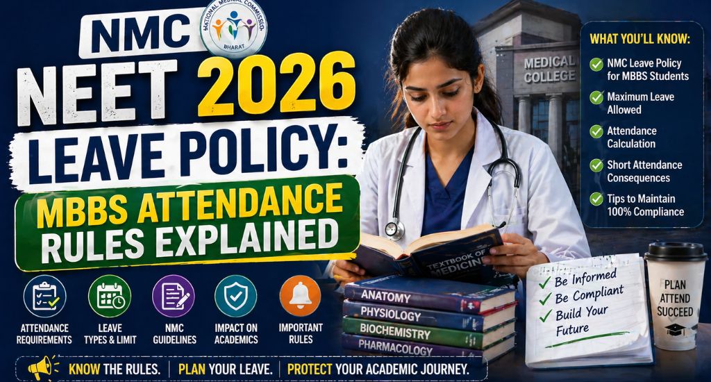 NMC NEET 2026 Leave Policy