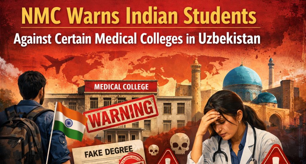 NMC Warns Indian Students Against Certain Medical Colleges in Uzbekistan