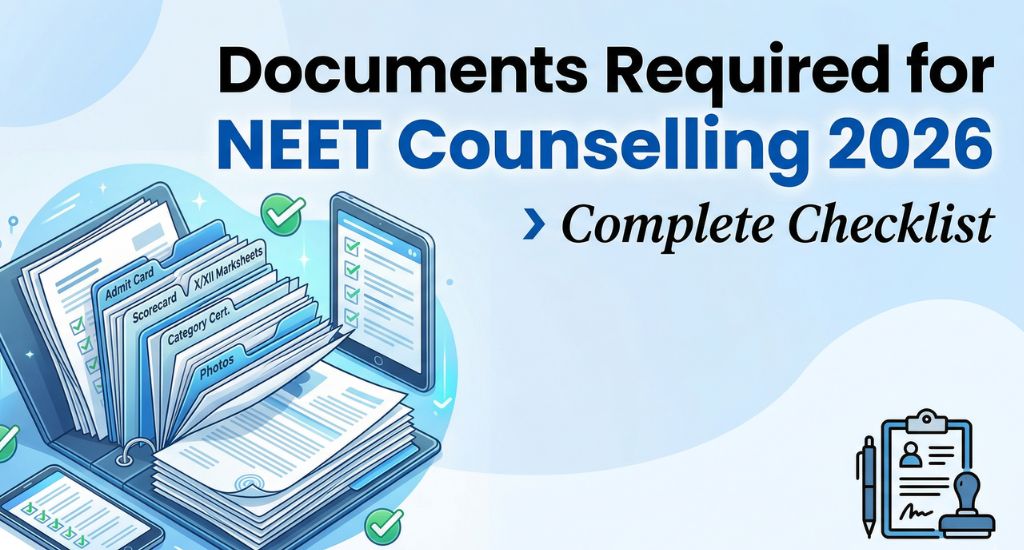 documents required for neet counselling