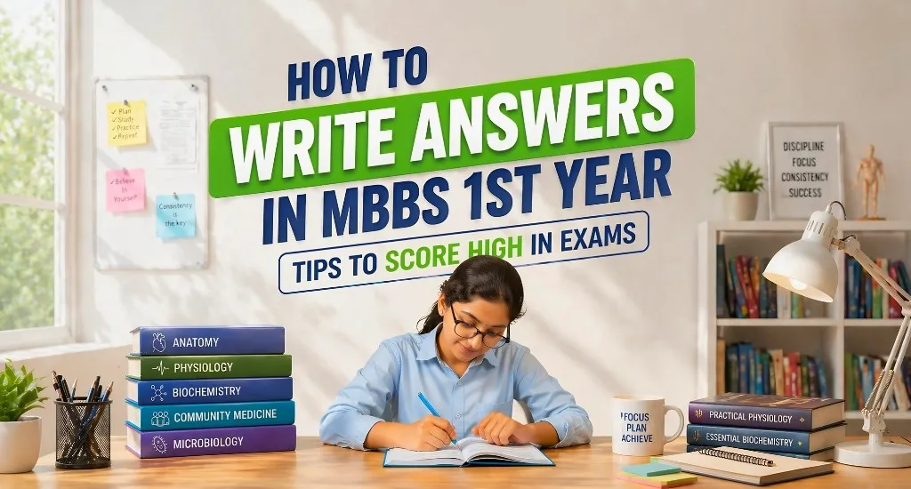 How to Write Answers in MBBS 1st Year: Tips to Score High in Exams