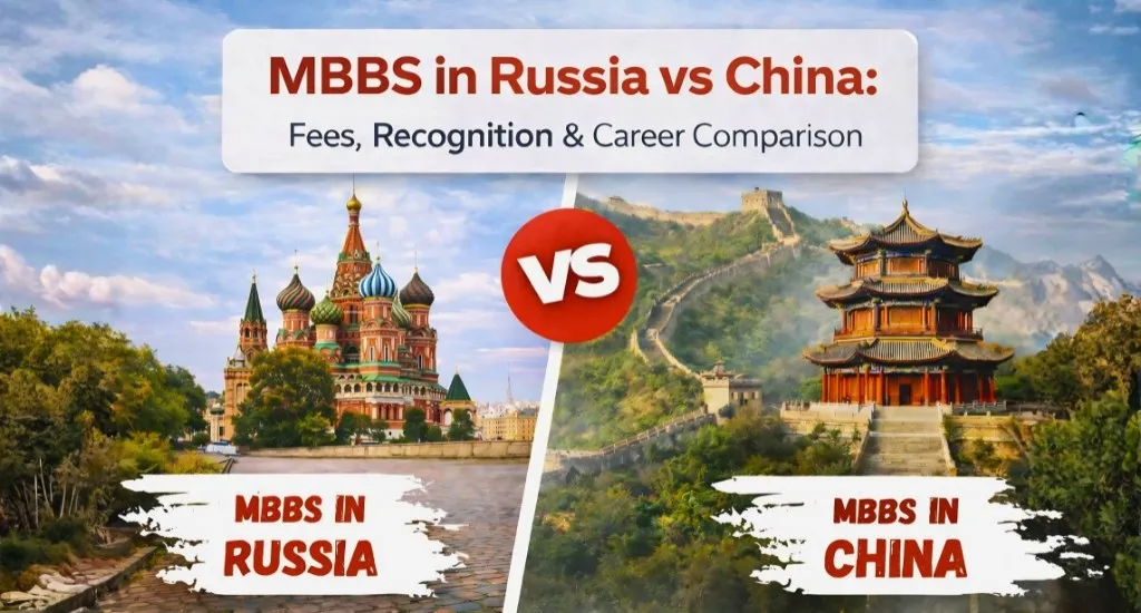 MBBS in Russia vs China