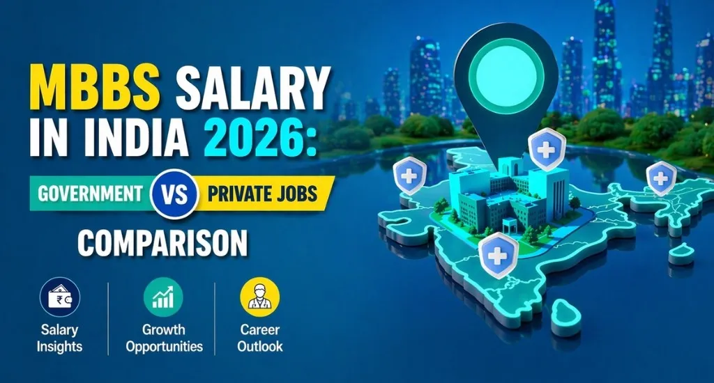 MBBS Salary in India 2026: Government vs Private Jobs Comparison