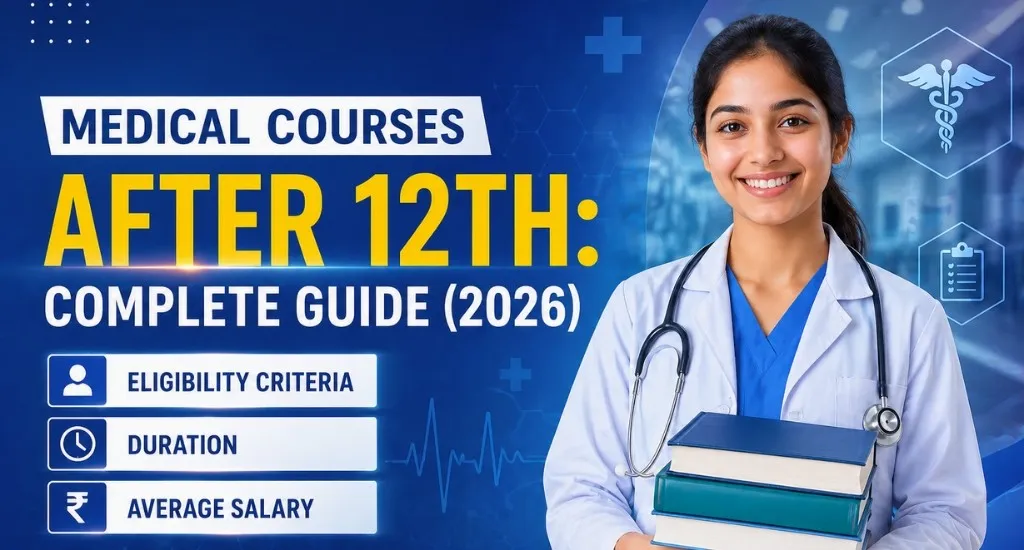 Medical Courses After 12th 2026 | NEET & Non-NEET Options