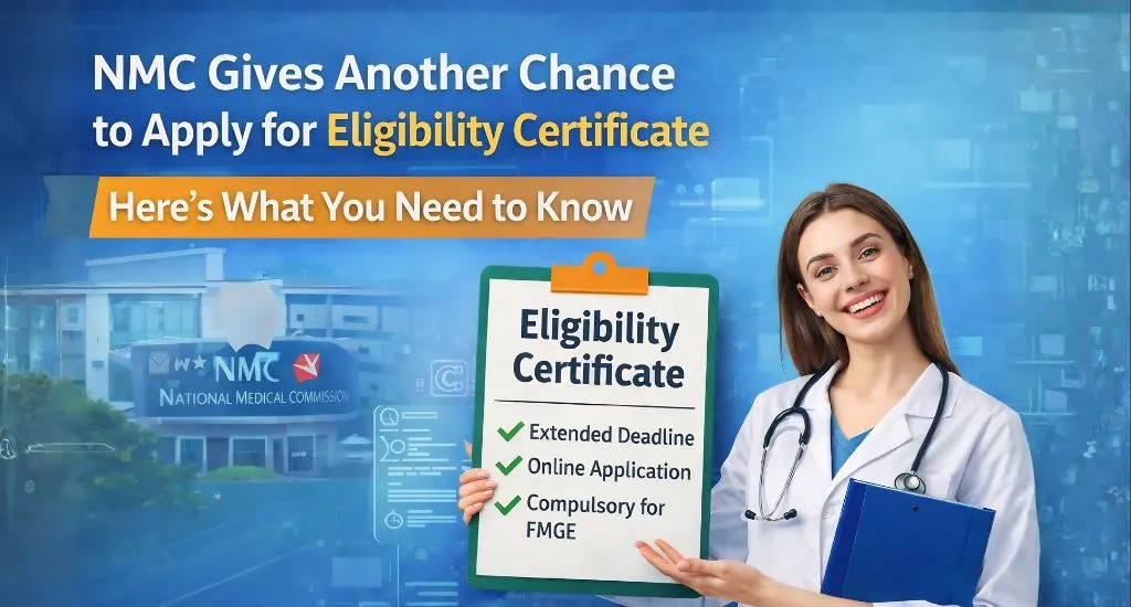 nmc eligibility certificate second chance