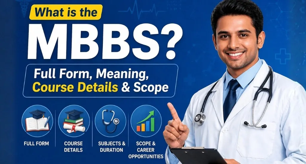 What is the Full Form of MBBS? Meaning, Course Details & Scope